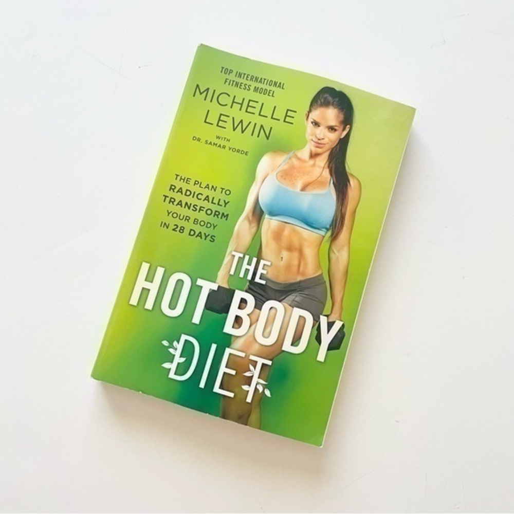 The Hot Body Diet book by MICHELLE LEWIN Yoga Exercise Work out